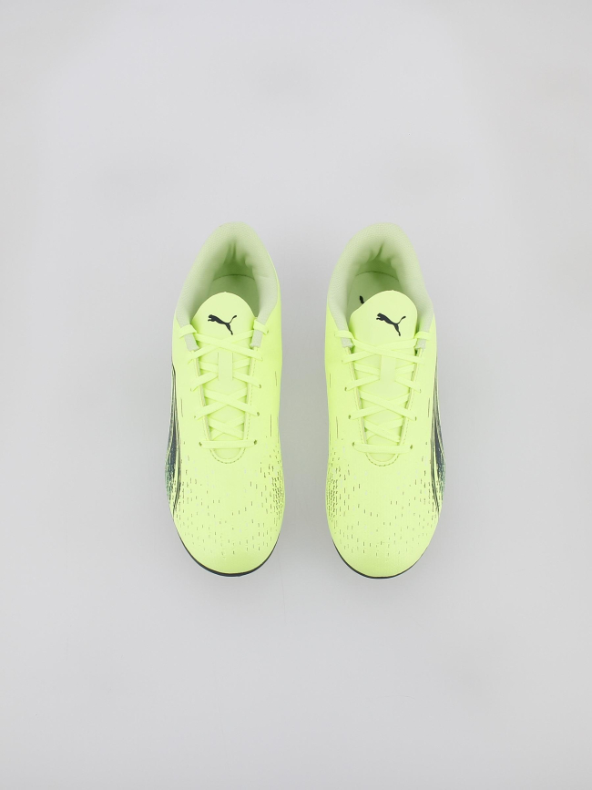 Chaussures de football ultra play fluo enfant - Puma