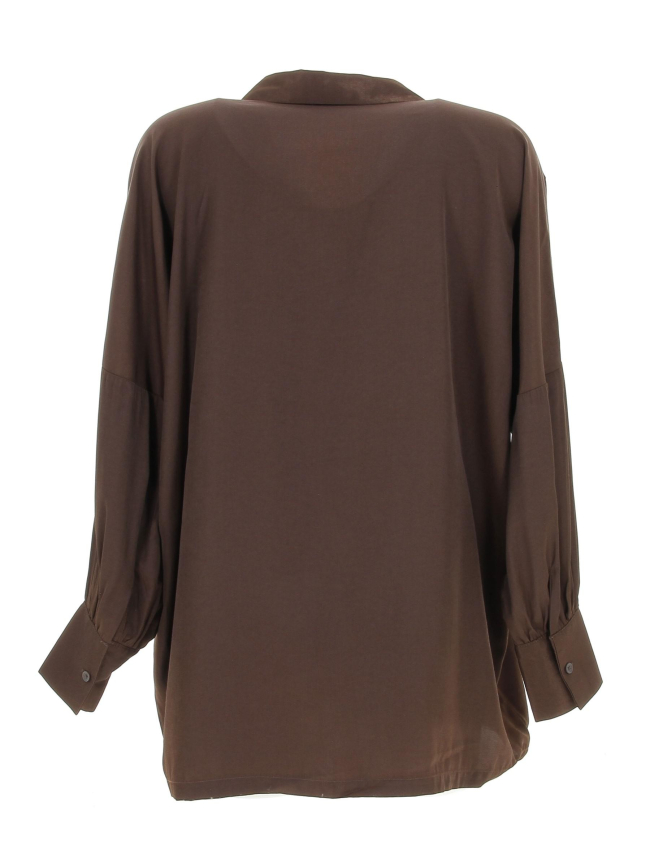 Chemise oversize tika marron femme - Vero Moda