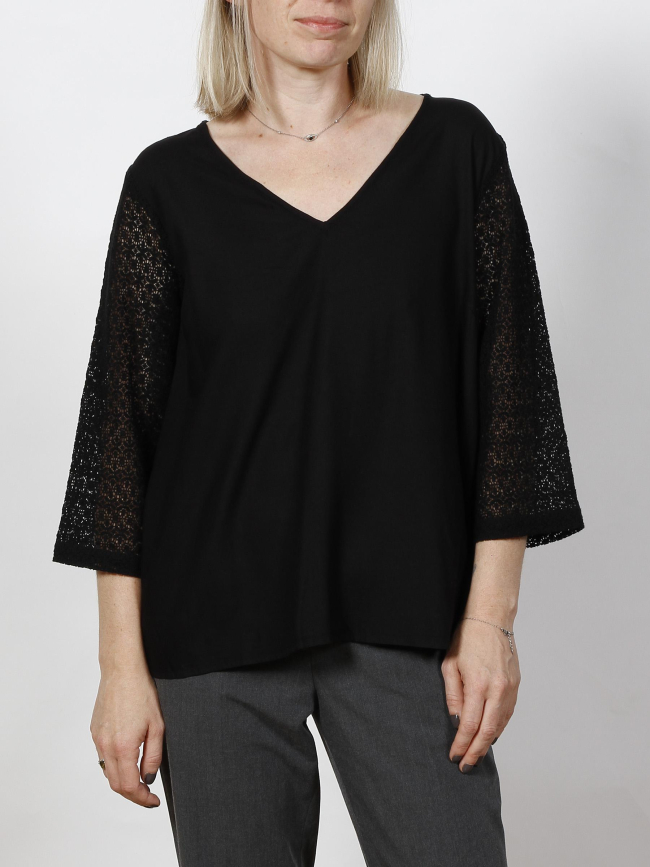 Blouse mia noir femme - Véro Moda