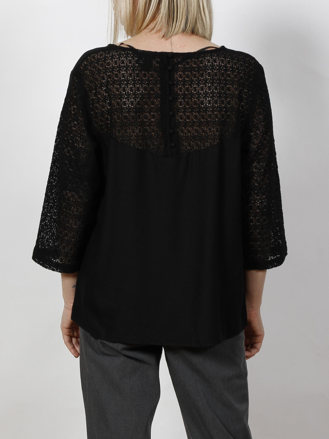 Blouse mia noir femme - Véro Moda