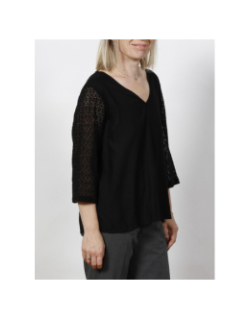 Blouse mia noir femme - Véro Moda