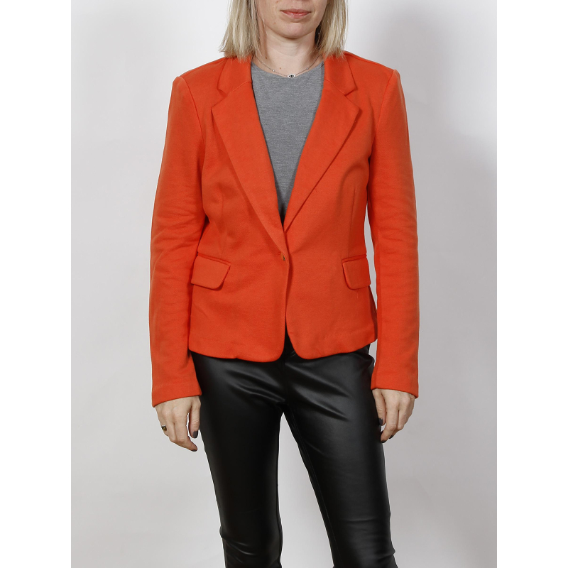 Veste blazer luca orange femme - Vero Moda