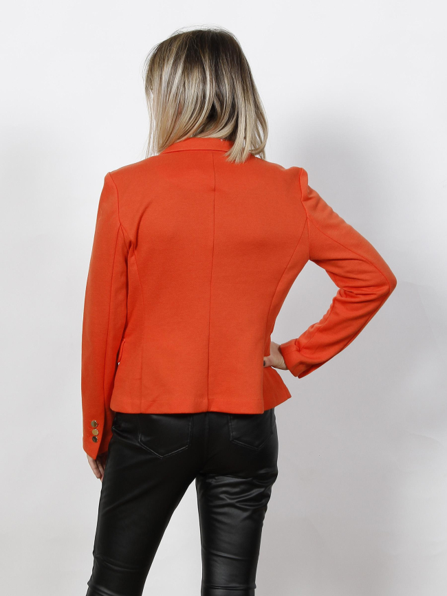 Veste blazer luca orange femme - Vero Moda