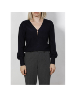 Pull lys bleu marine femme - Morgan