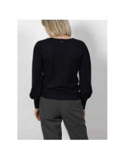 Pull lys bleu marine femme - Morgan