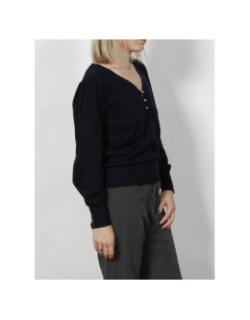 Pull lys bleu marine femme - Morgan