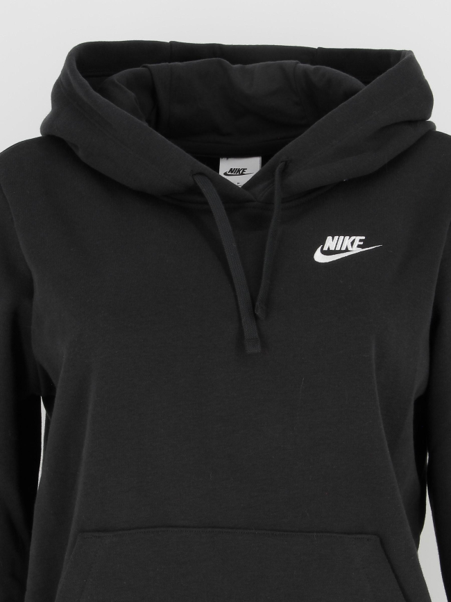 Sweat à capuche nsw essential fleece noir femme - Nike