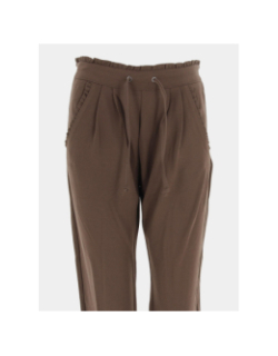 Pantalon catia tall marron femme - Jacqueline De Yong