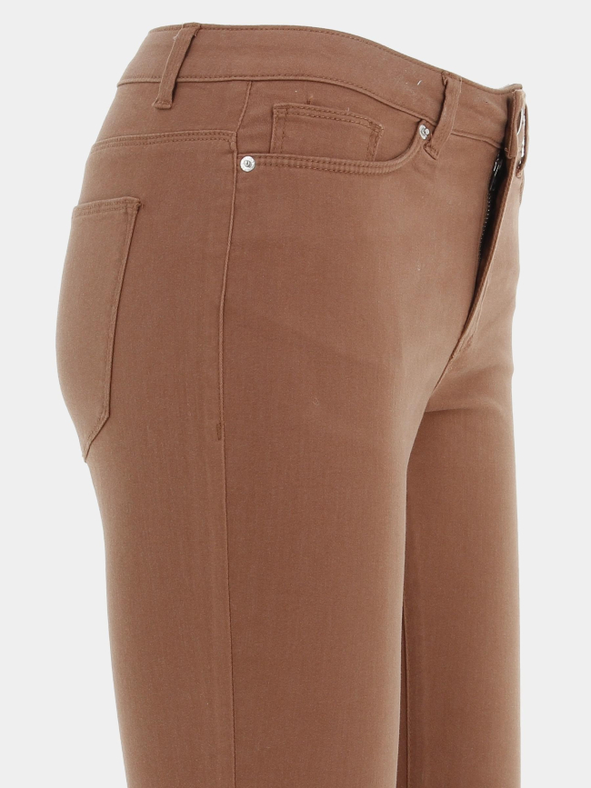 Pantalon slim vea marron femme - Vero Moda