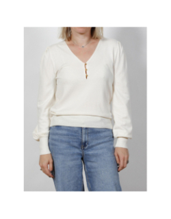 Pull lys blanc femme - Morgan