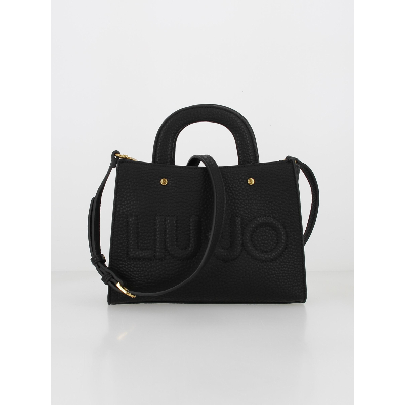 Sac à main gangabina noir femme - Liu Jo