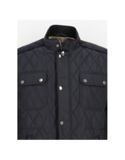 Blouson matelassé maceo bleu marine homme - Izac