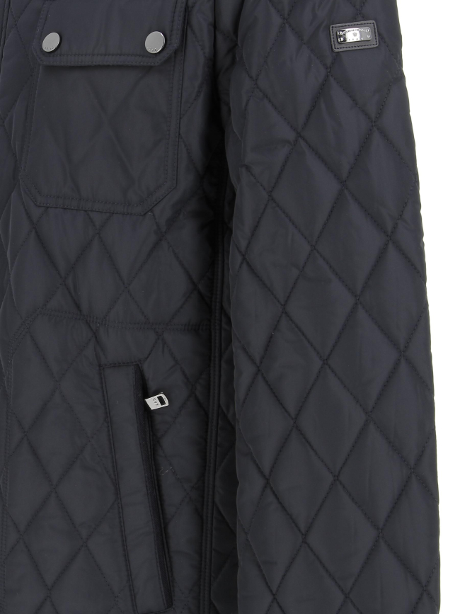 Blouson matelassé maceo bleu marine homme - Izac