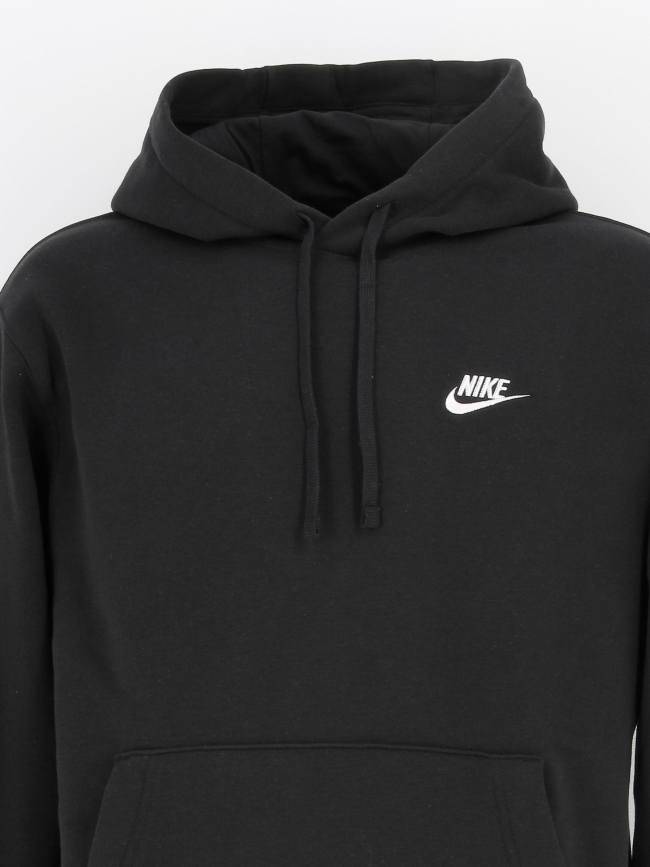 Sweat à capuche nsw club noir homme - Nike