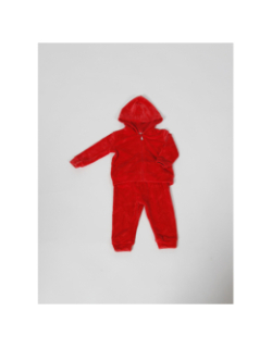 Ensemble 3 pièces body survêtement rouge enfant - Guess