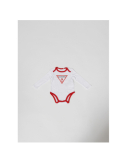 Ensemble 3 pièces body survêtement rouge enfant - Guess