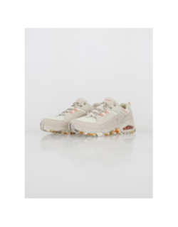 Chaussures de trail uno déperlant beige femme - Skechers