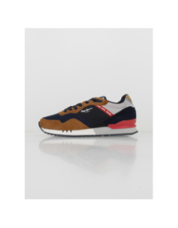 Baskets london basic bleu marine homme - Pepe Jeans