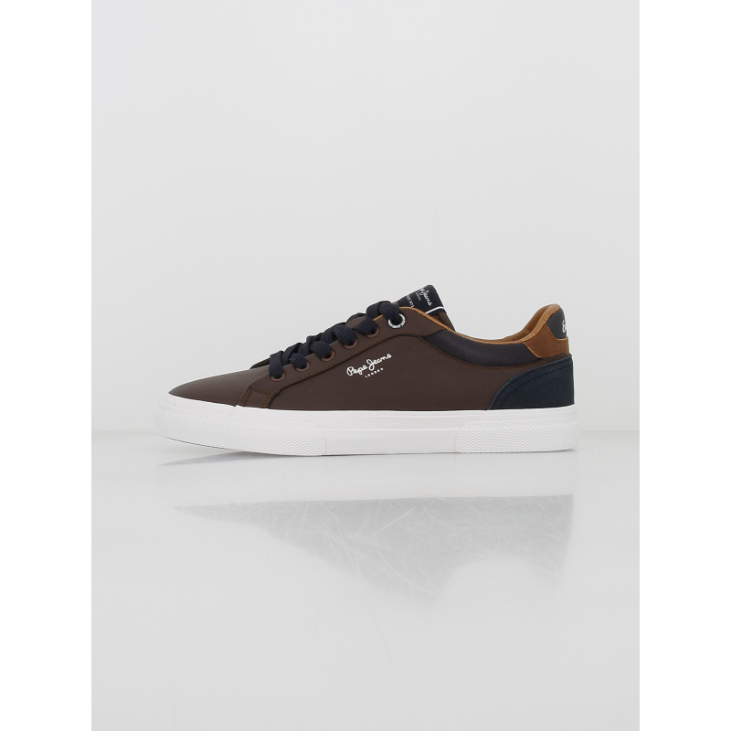 Baskets basses kenton marron homme - Pepe Jeans