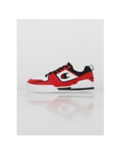 Baskets basses rouge/blanc homme - Champion