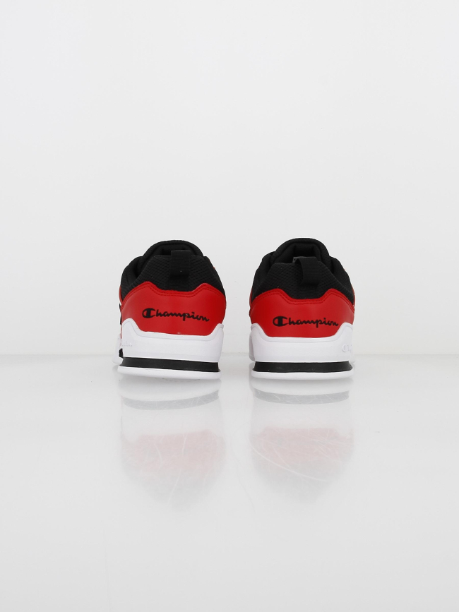 Baskets basses rouge/blanc homme - Champion