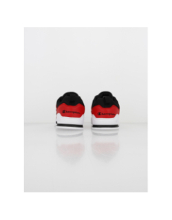 Baskets basses rouge/blanc homme - Champion