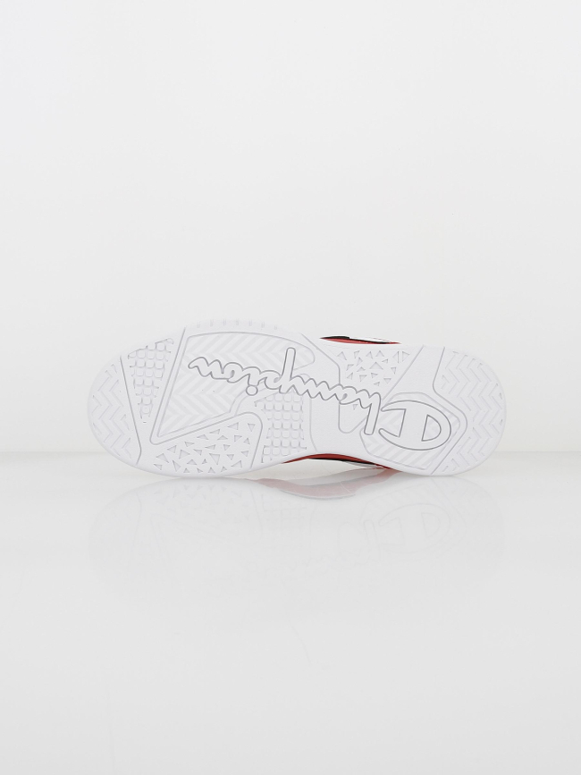 Baskets basses rouge/blanc homme - Champion