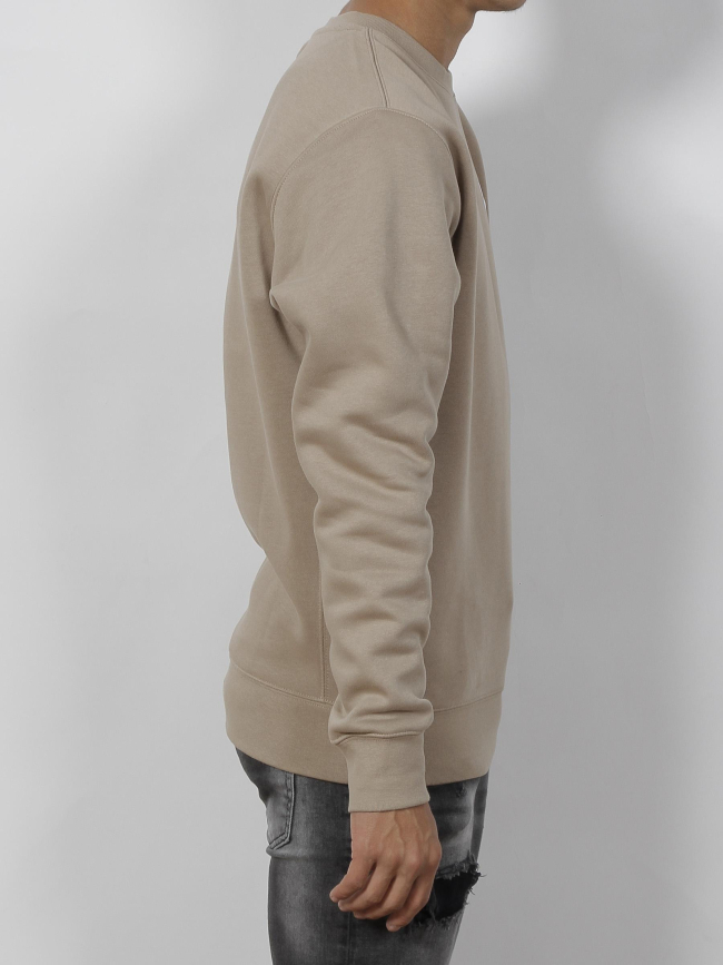 Sweat nsw club crew beige homme - Nike