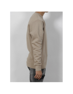 Sweat nsw club crew beige homme - Nike