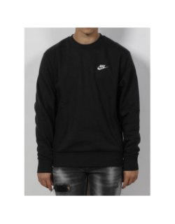 Sweat nsw club crew noir homme - Nike