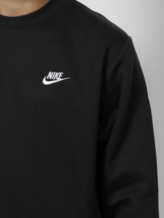 Sweat nsw club crew noir homme - Nike