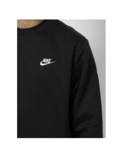 Sweat nsw club crew noir homme - Nike