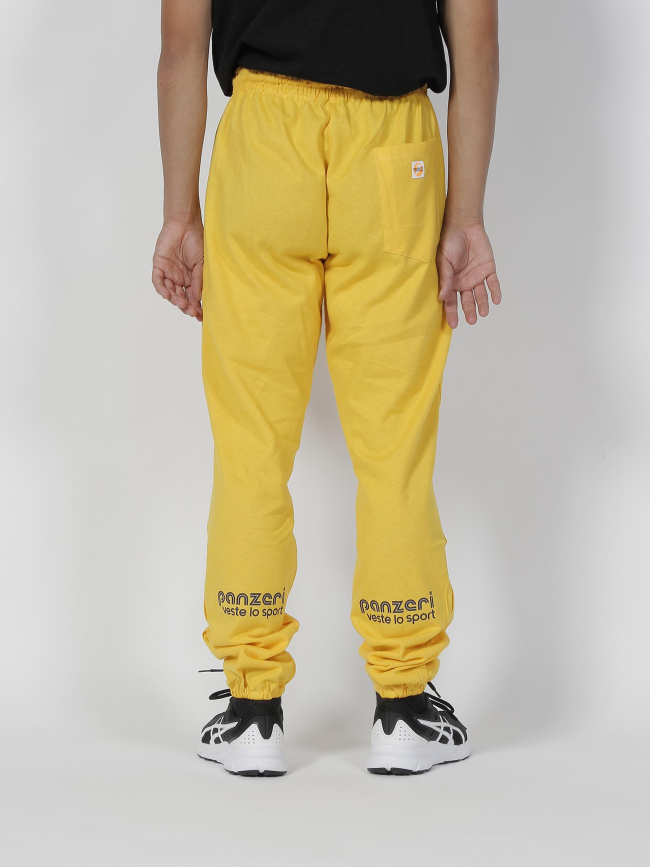 Jogging uni H jaune/noir - Panzeri