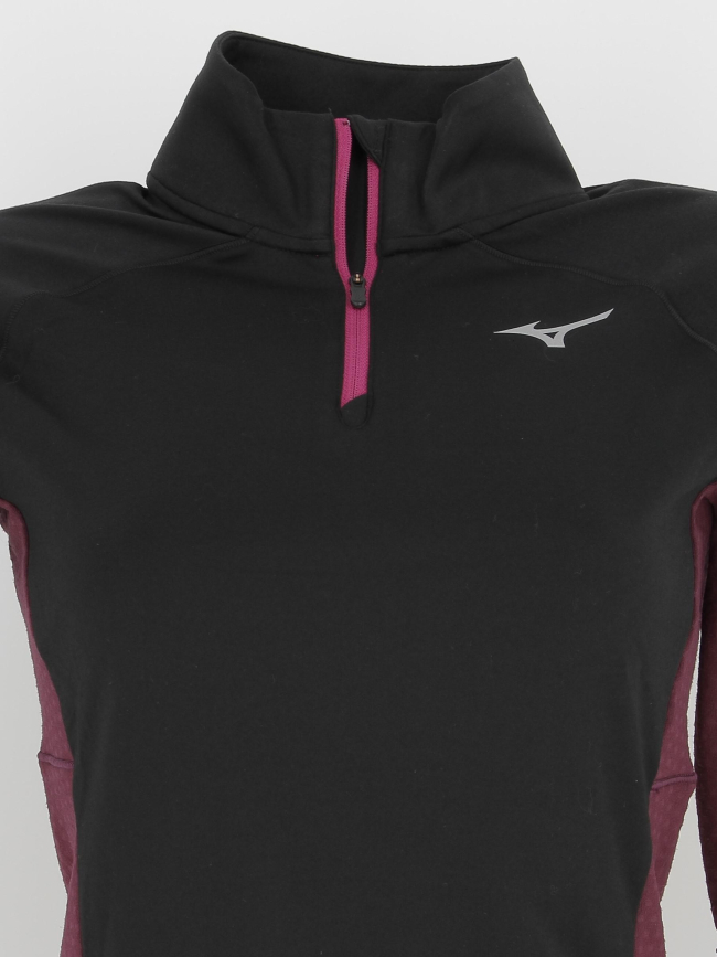 Sweat thermique warmalite noir femme - Mizuno