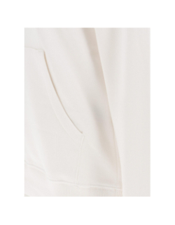 Sweat à capuche simple dome écru femme - The North Face