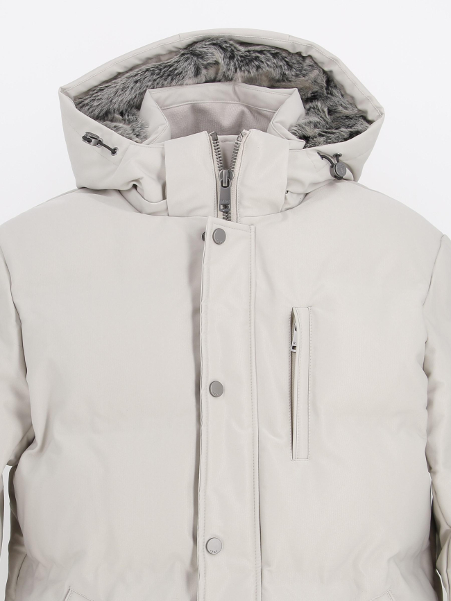 Doudoune mikita mastic beige homme - Izac