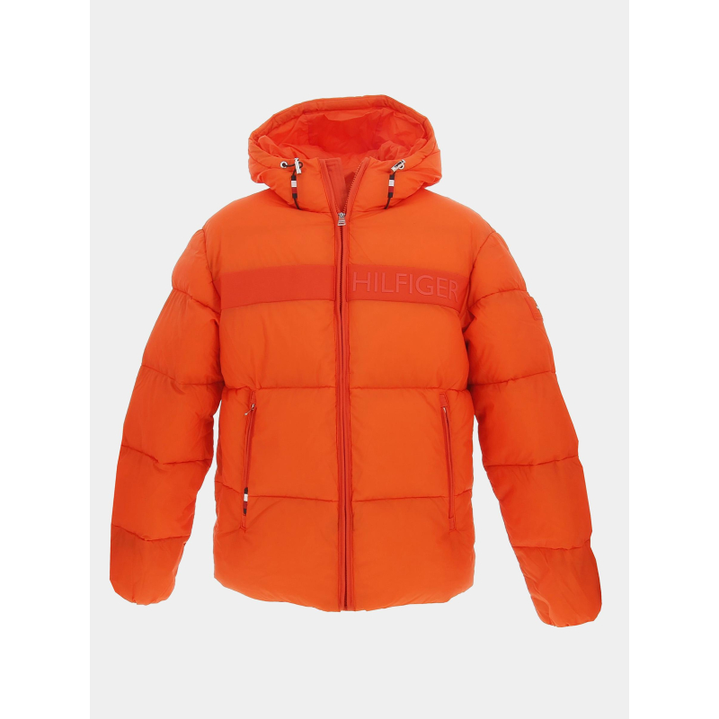 Doudoune ny high loft puffer orange homme - Tommy Hilfiger