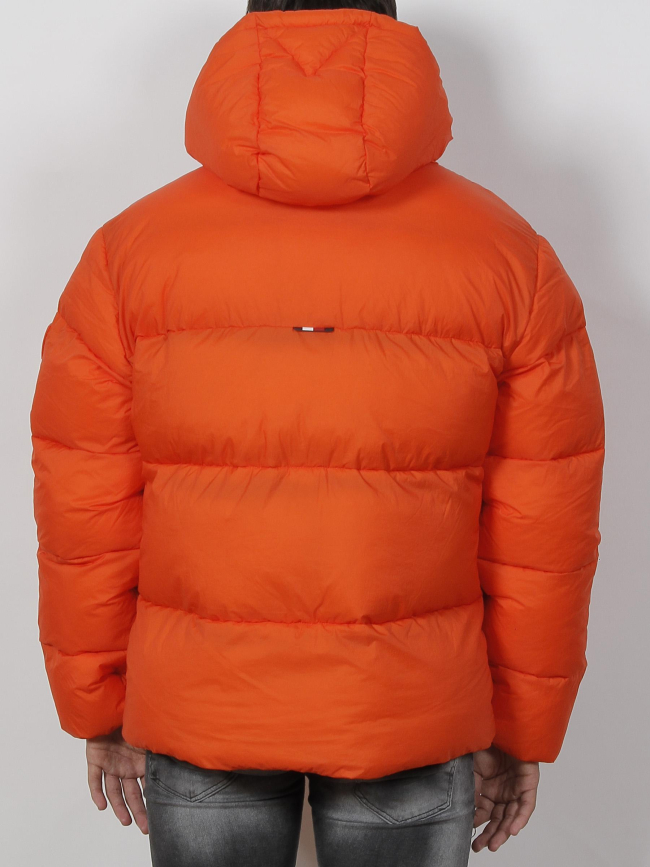 Doudoune ny high loft puffer orange homme - Tommy Hilfiger
