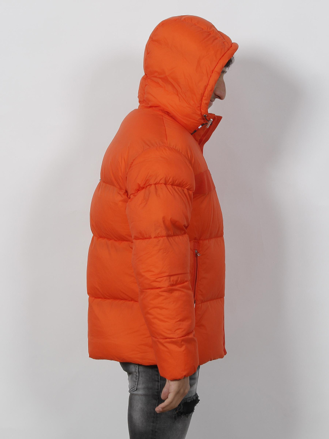 Doudoune ny high loft puffer orange homme - Tommy Hilfiger