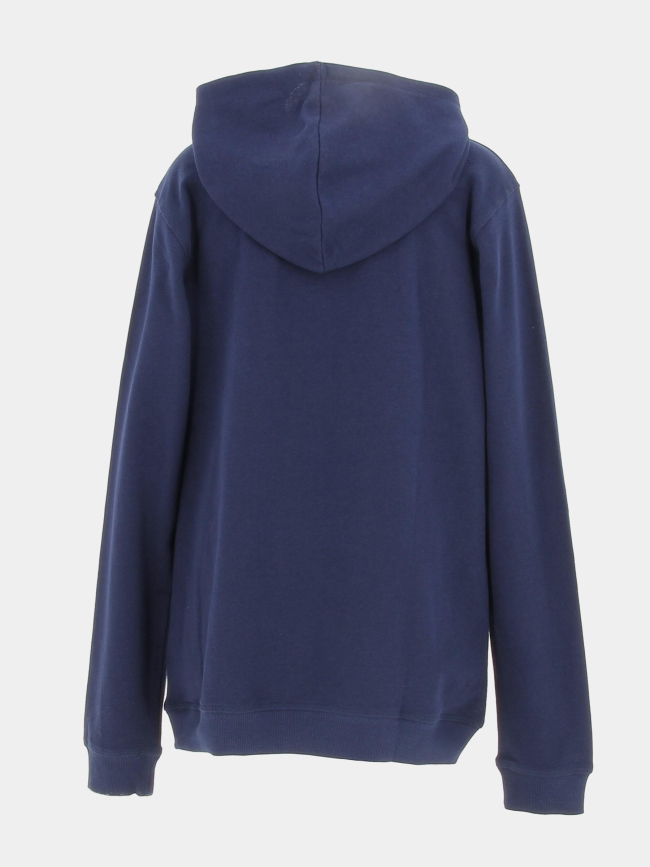 Sweat à capuche core line bleu marine enfant - Guess