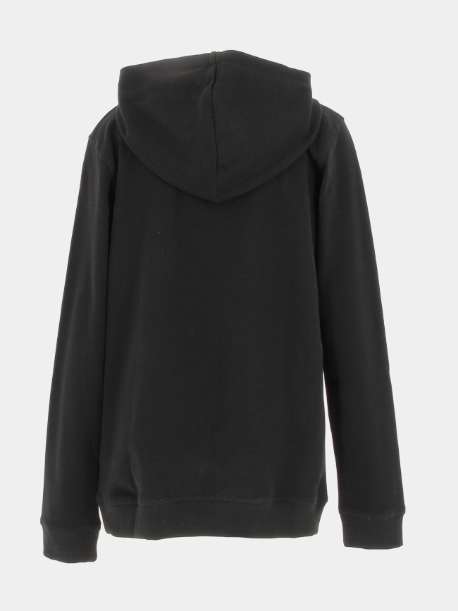 Sweat à capuche core line noir/rouge enfant - Guess