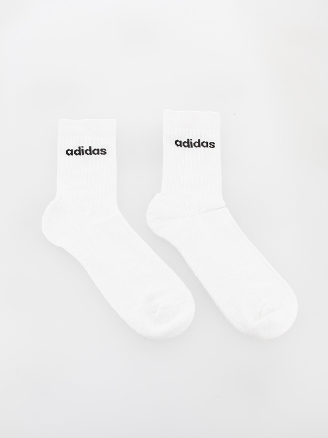 Pack 3 paires chaussettes hc crew blanc - Adidas