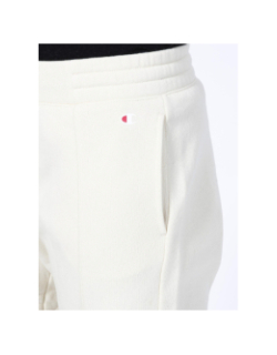 Jogging rib cuff logo jaune femme - Champion