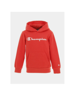 Sweat à capuche hooded rouge enfant - Champion