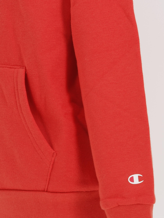 Sweat à capuche hooded rouge enfant - Champion