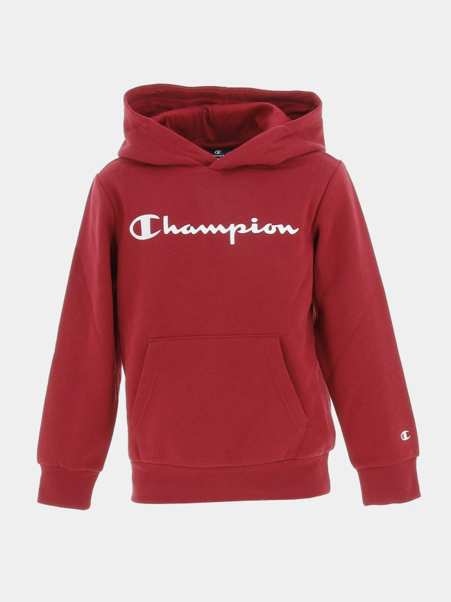 Sweat à capuche hooded bordeaux enfant - Champion