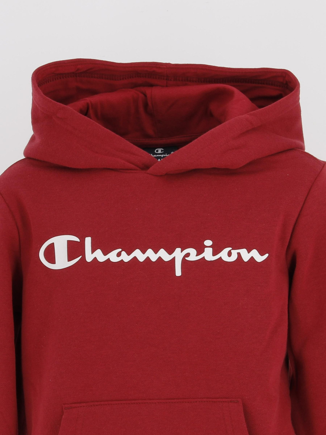 Sweat à capuche hooded bordeaux enfant - Champion