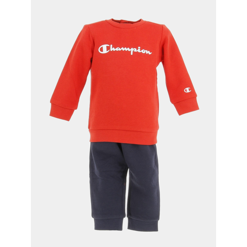 Survêtement crewneck rouge enfant - Champion