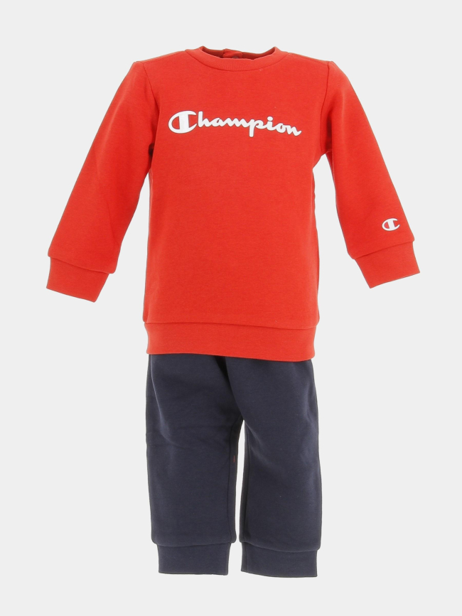 Survêtement crewneck rouge enfant - Champion