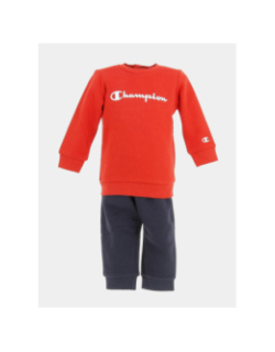 Survêtement crewneck rouge enfant - Champion